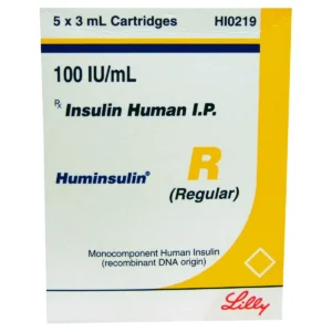 Humulin R 100IU (Cart)